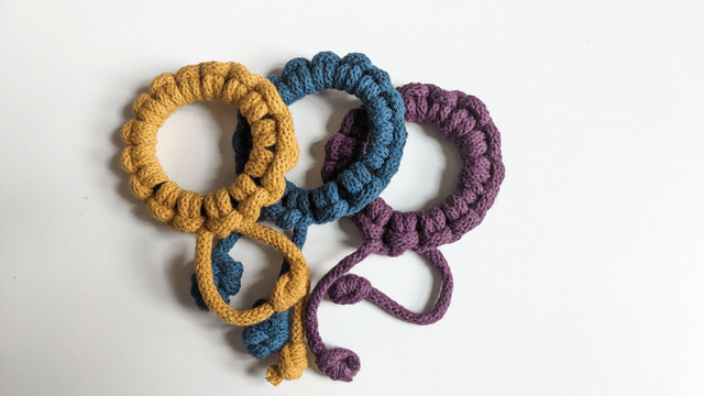 Kit macramé "CHOUCHOU EN MACRAME"
