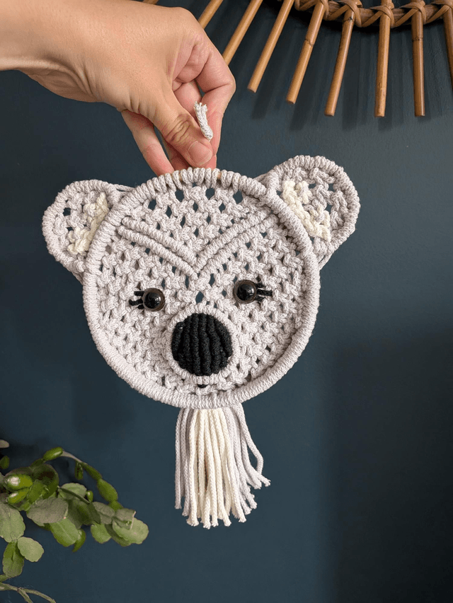 Décoration murale Koala "gris lune"
