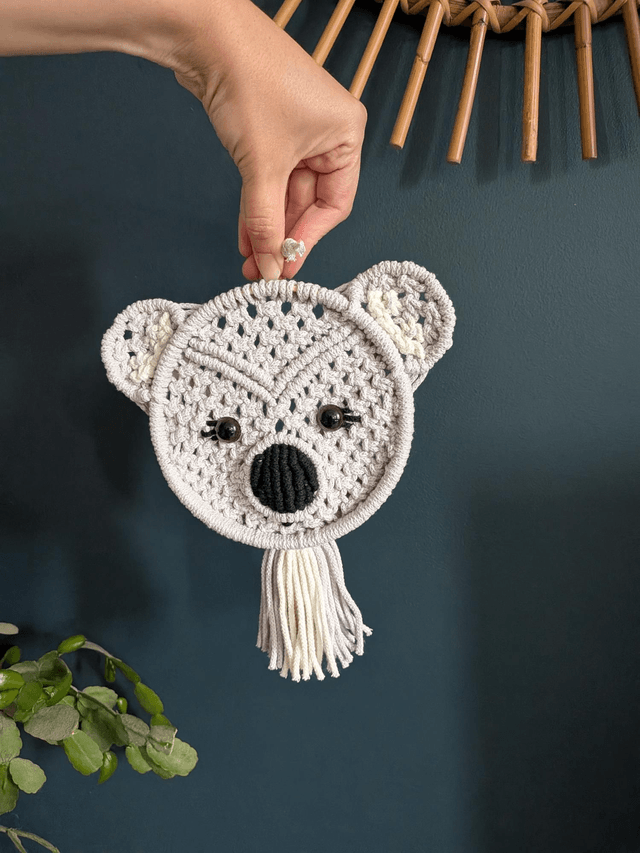 Décoration murale Koala "gris lune"