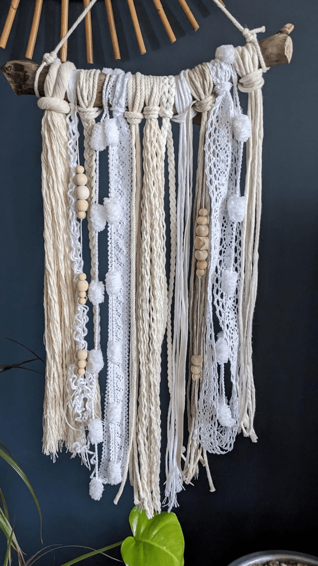 Suspension Hippie Beige 