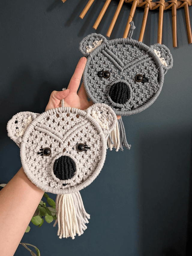 Décoration murale Koala "gris lune"