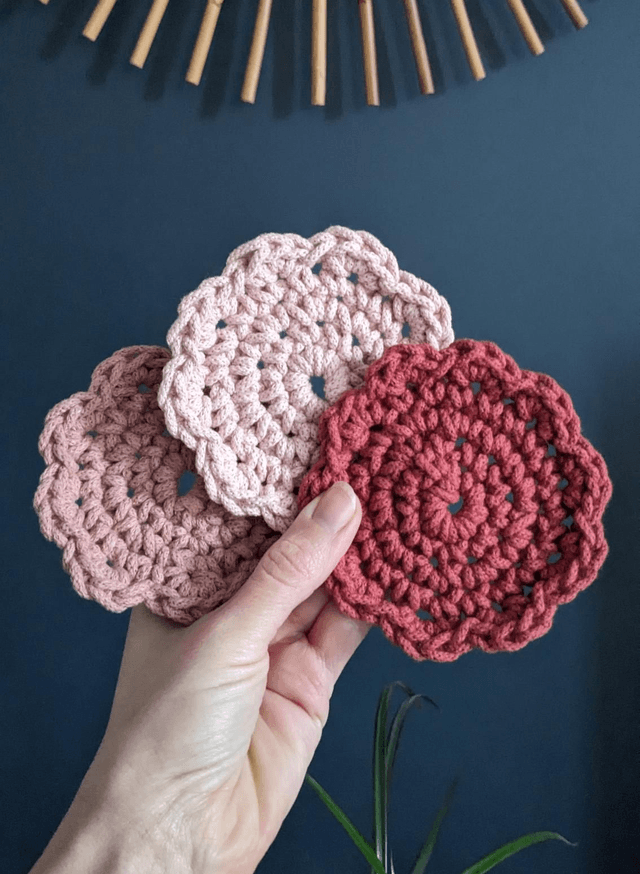Dessous de tasse "FLEUR"
