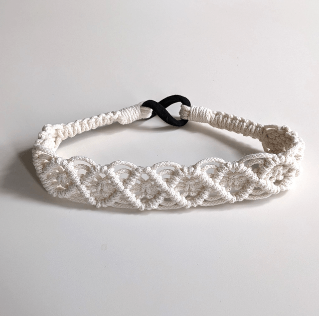 Kit macramé "HEADBAND EN MACRAME" (1)
