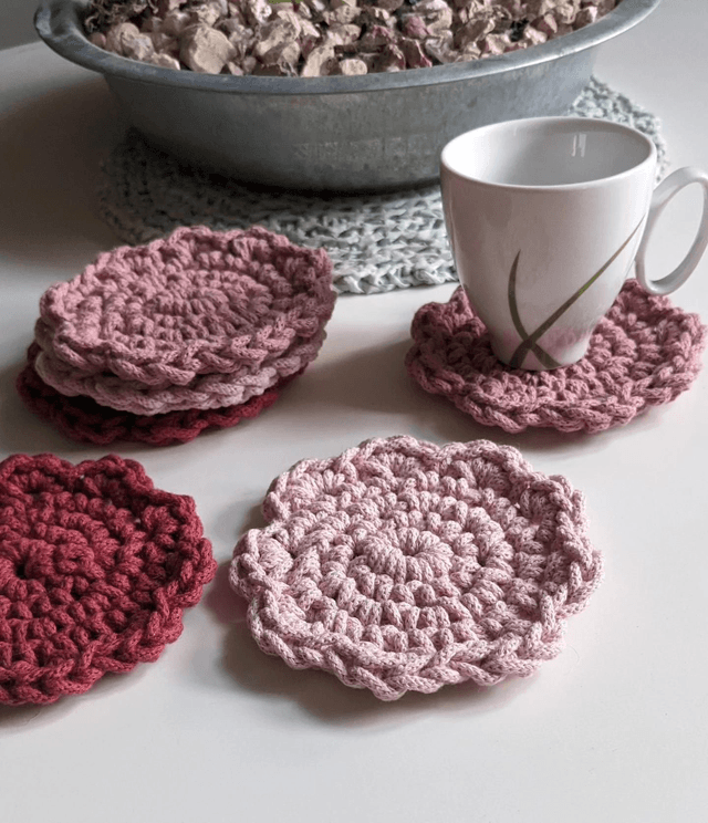 Dessous de tasse "FLEUR"