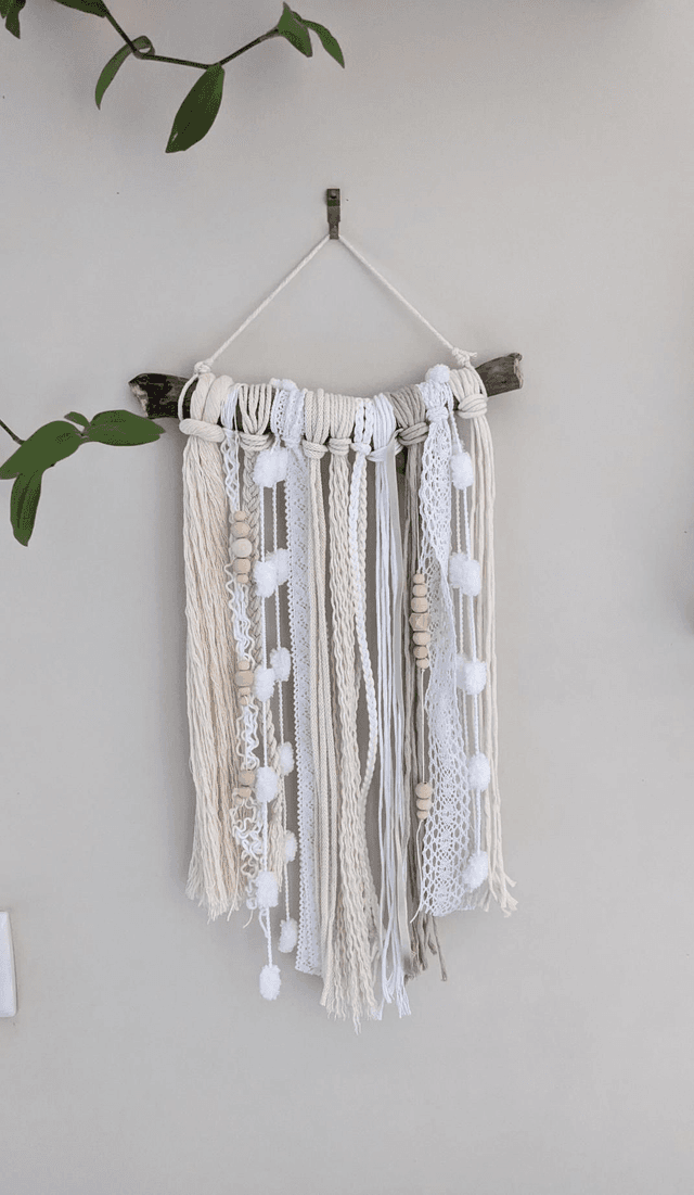 Suspension Hippie Beige 