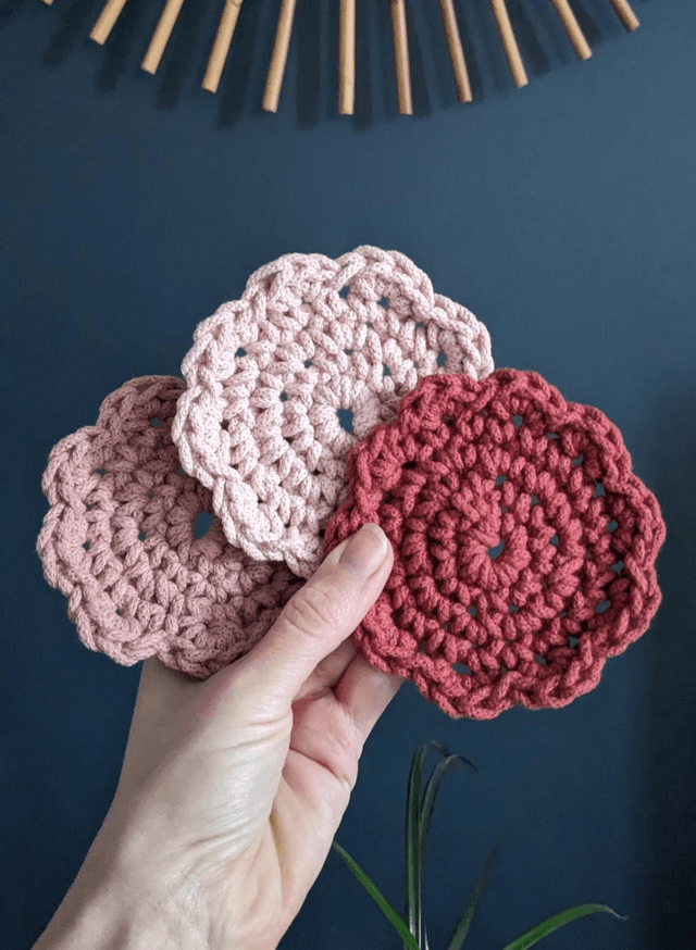 Dessous de tasse &quot;FLEUR&quot;
